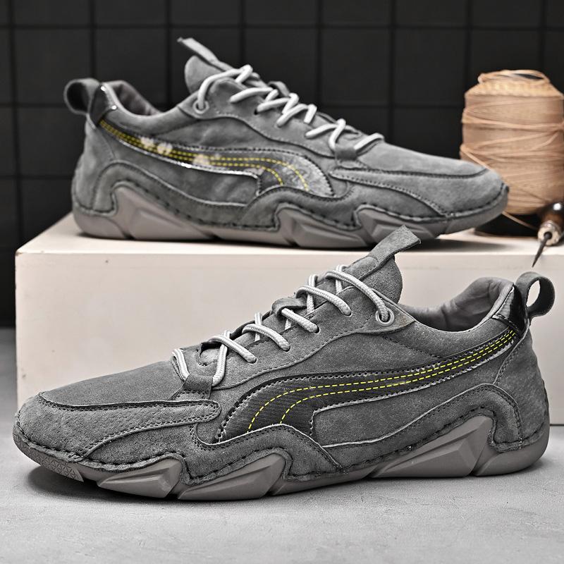 Новые мужские повседневные туфли из натуральной кожи свиной кожи на все времена, модные туфли на плоской подошве, удобные дышащие мягкие спортивные кроссовки, размер 46 38
Новые мужские повседневные туфли из натуральной кожи свиной кожи на все времена, модные туфли на плоской подошве, удобные дышащие мягкие спортивные кроссовки, размер 46 38