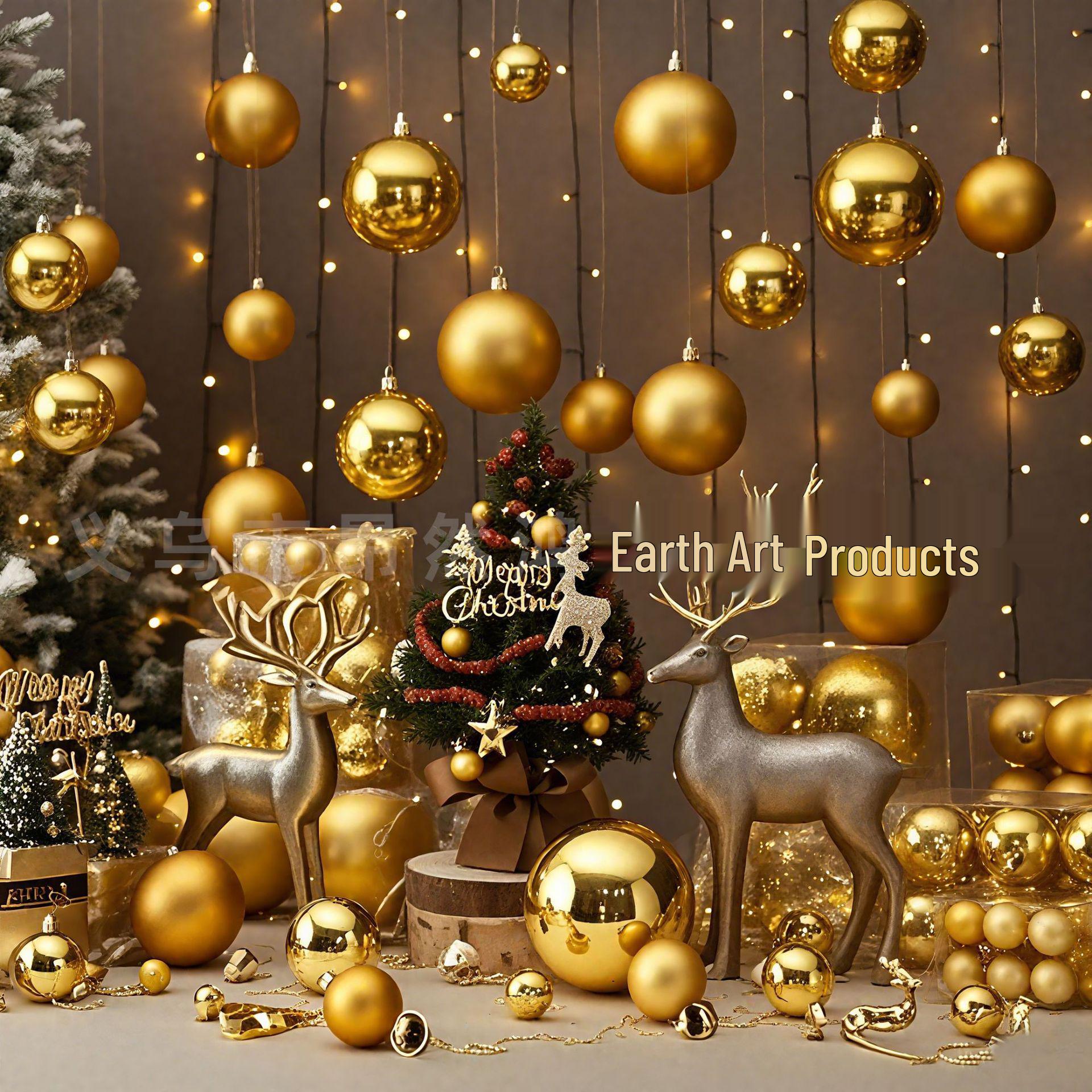Golden Electroplated Christmas Tree Balls, 3-10cm - Festive Atmosphere Ornaments 3CM Matte Balls (12 pcs)
Golden Electroplated Christmas Tree Balls, 3-10cm - Festive Atmosphere Ornaments 3CM Matte Balls (12 pcs)