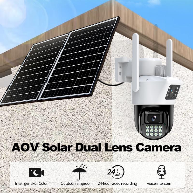 5K Ultra HD Dual Lens 10MP Solar Wireless Outdoor Camera 4G Asia-Pacific Version Without Memory
5K Ultra HD Dual Lens 10MP Solar Wireless Outdoor Camera 4G Asia-Pacific Version Without Memory