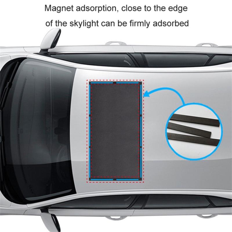 Magnetic Car Sunroof Window Sunshade UV Protection Anti Mosquito Mesh Cover Shading Net,Size L: 100*65cm Type A
Magnetic Car Sunroof Window Sunshade UV Protection Anti Mosquito Mesh Cover Shading Net,Size L: 100*65cm Type A