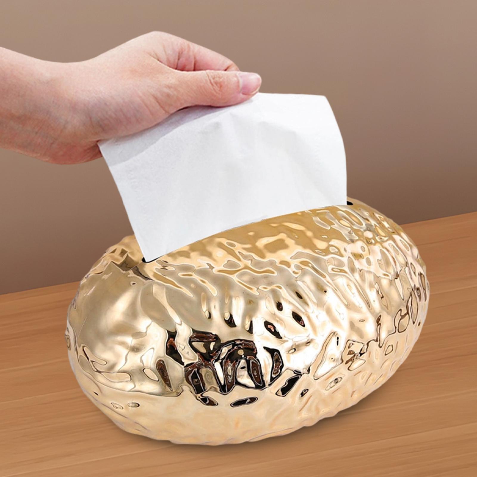 Tissue Box Cover Egg Shaped Novelty Stylish for Office Living Room Bathroom золотий
Tissue Box Cover Egg Shaped Novelty Stylish for Office Living Room Bathroom золотий