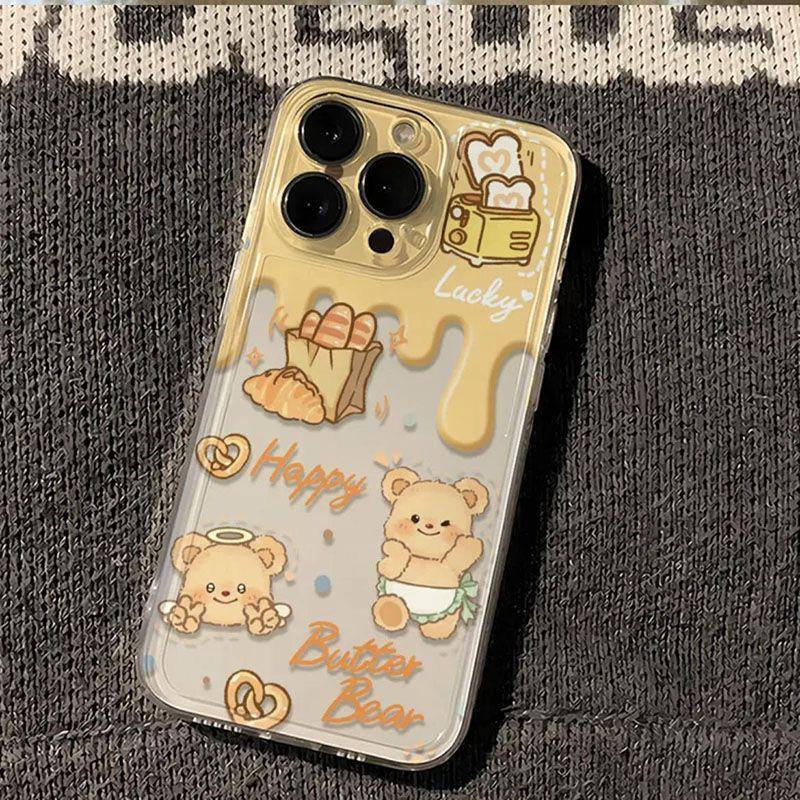 Butter Bear Soft Case for iPhone 16/14/13/12 Pro Max/11/XR/XS/8/7 - Designed for Women iPhone 15
Butter Bear Soft Case for iPhone 16/14/13/12 Pro Max/11/XR/XS/8/7 - Designed for Women iPhone 15