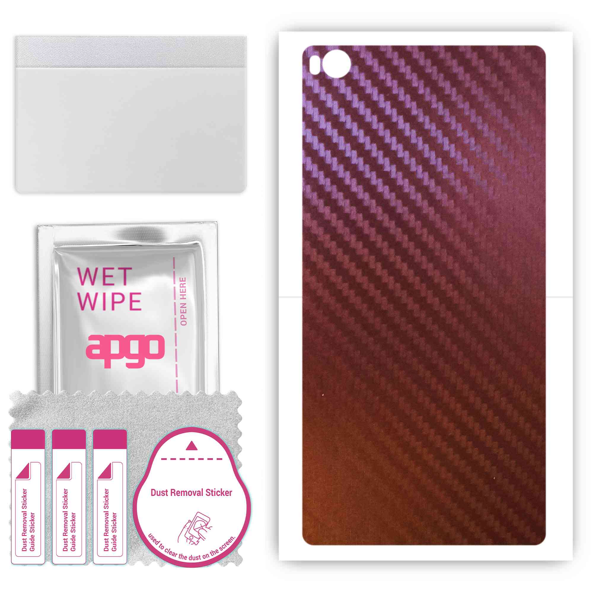 apgo skin sticker film foil vinyl for the BACK compatible with Huawei Ascend P8, scratch-resistant, easy to install - Carbon Chameleon CAKA5
apgo skin sticker film foil vinyl for the BACK compatible with Huawei Ascend P8, scratch-resistant, easy to install - Carbon Chameleon CAKA5