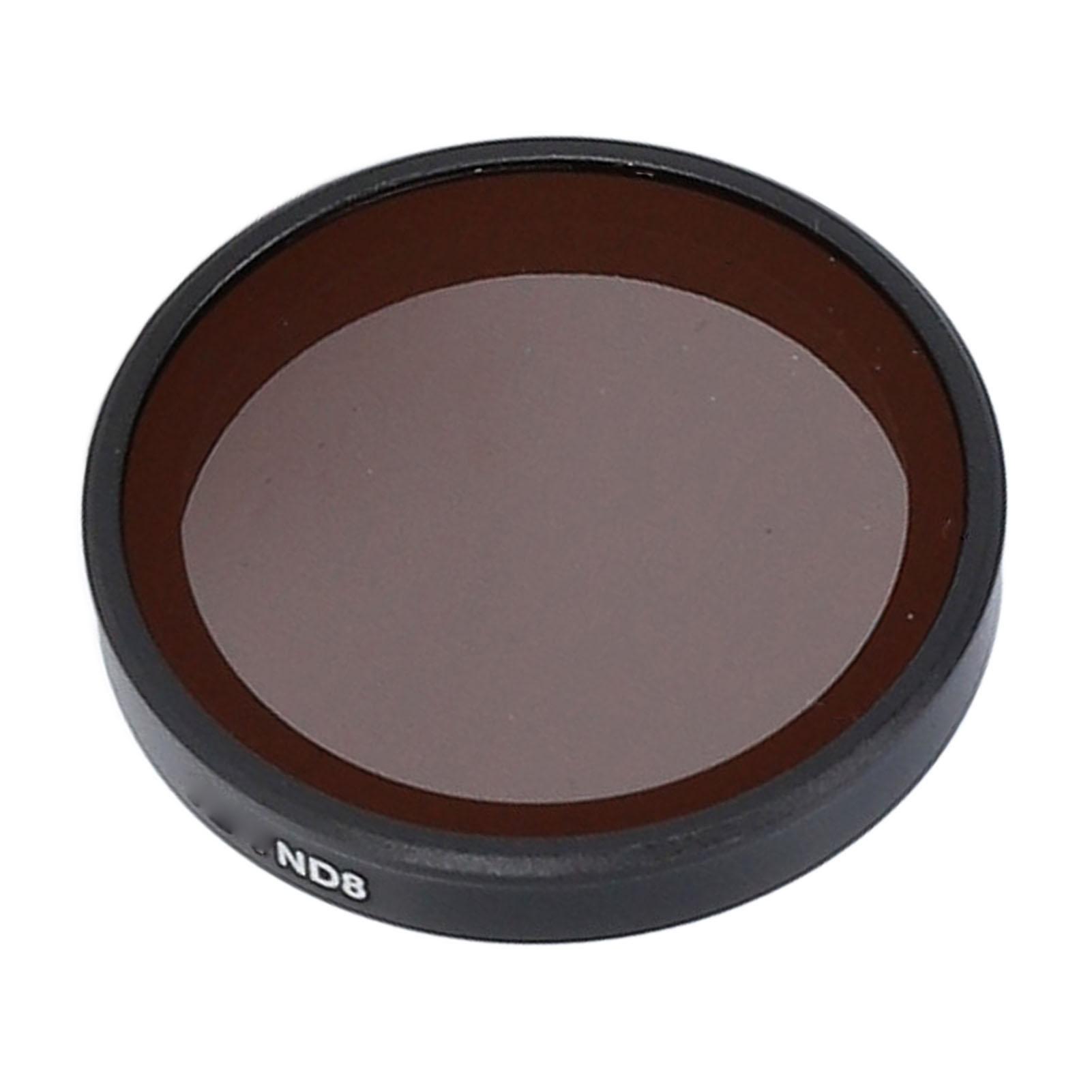 ND Filter Neutral Density Filter HD Coating Optical Glass Aluminium Alloy Frame Action Camera ND8
ND Filter Neutral Density Filter HD Coating Optical Glass Aluminium Alloy Frame Action Camera ND8