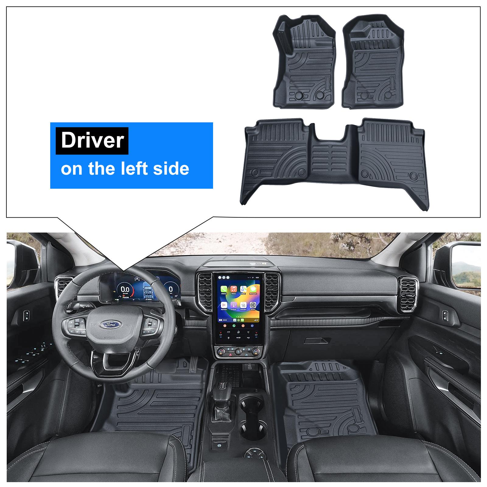 Floor Mats For Ford Ranger Raptor T9 2025 2025 Wildtrak XLT XLS Waterproof Non-slip TPE Foot Pads 3D Floor Mats Surround
Floor Mats For Ford Ranger Raptor T9 2025 2025 Wildtrak XLT XLS Waterproof Non-slip TPE Foot Pads 3D Floor Mats Surround