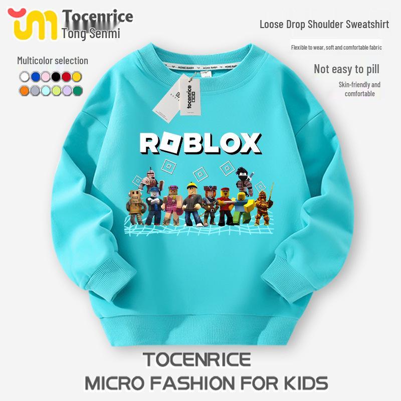 Children s Roblox Fleece Hoodie: Autumn/Winter Long Sleeve 100 (Height 90cm-)
Children s Roblox Fleece Hoodie: Autumn/Winter Long Sleeve 100 (Height 90cm-)