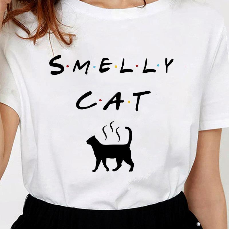 Fashion Cat Women T Shirt Female Gothic Graphic Casual Top Tee Funny Top Tee Women Ullzang Aesthetic Graphic Tshirt 90S Top S білий
Fashion Cat Women T Shirt Female Gothic Graphic Casual Top Tee Funny Top Tee Women Ullzang Aesthetic Graphic Tshirt 90S Top S білий