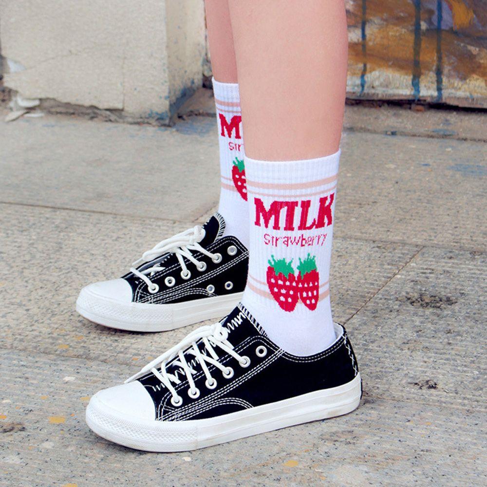 Calf Socks Cotton Harajuku Cactus Female Hosiery Strawberry Socks Middle Tube Socks Women Socks
Calf Socks Cotton Harajuku Cactus Female Hosiery Strawberry Socks Middle Tube Socks Women Socks