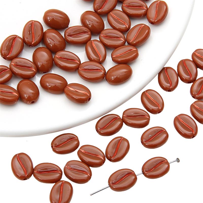 Handmade Acrylic Coffee Bean Beads for Jewelry: Bracelet, Necklace, Earring Craft Material
Handmade Acrylic Coffee Bean Beads for Jewelry: Bracelet, Necklace, Earring Craft Material