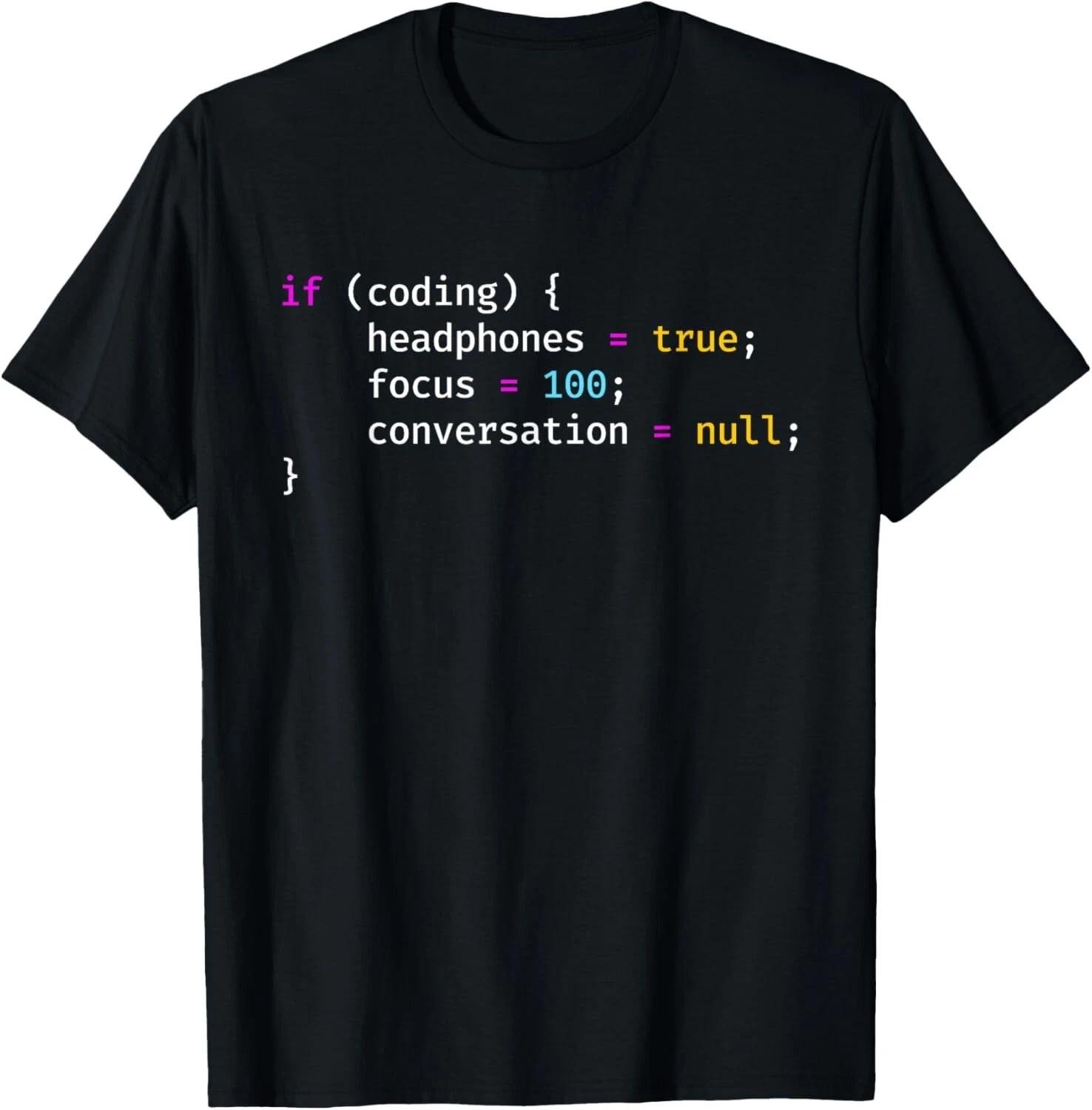 Funny Joke Programming If Coding Headphones Focus Tee Gift Unisex T-Shirt 4XL
Funny Joke Programming If Coding Headphones Focus Tee Gift Unisex T-Shirt 4XL