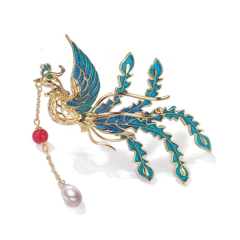 Брошь Феникс Xiangrui, высококачественная женская классическая темпераментная жемчужина, праздничная брошь, изящные аксессуары для костюма
Брошь Феникс Xiangrui, высококачественная женская классическая темпераментная жемчужина, праздничная брошь, изящные аксессуары для костюма