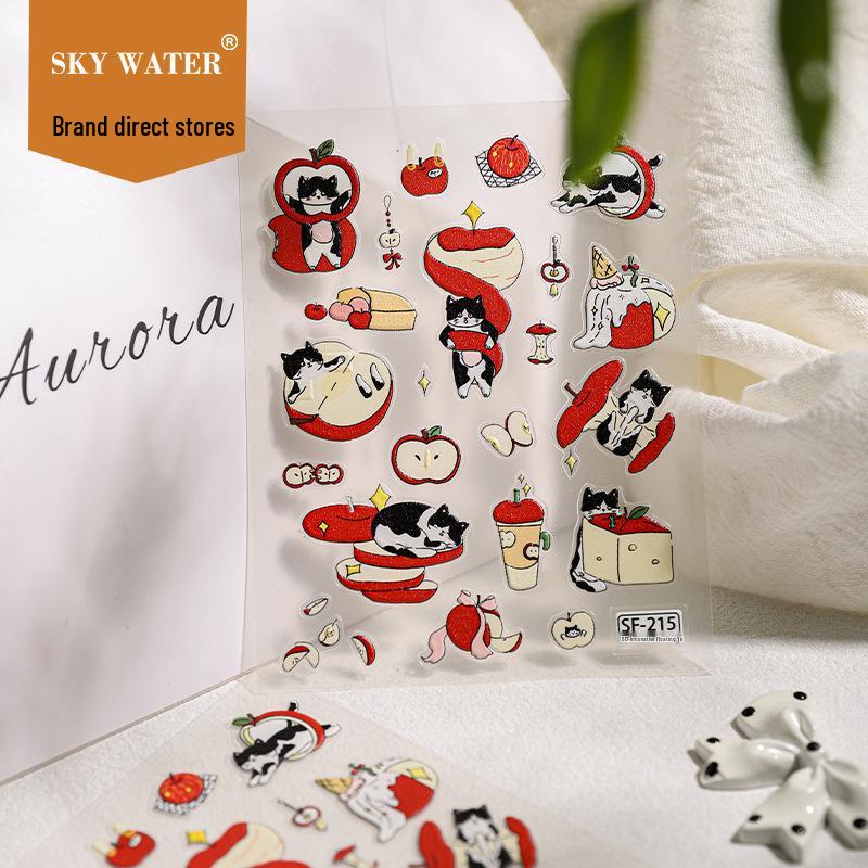 Xiaohongshu Trendy 6D Embossed Nail Art & Cat-themed Decorative Stickers for Phone Cases and Laptops
Xiaohongshu Trendy 6D Embossed Nail Art & Cat-themed Decorative Stickers for Phone Cases and Laptops