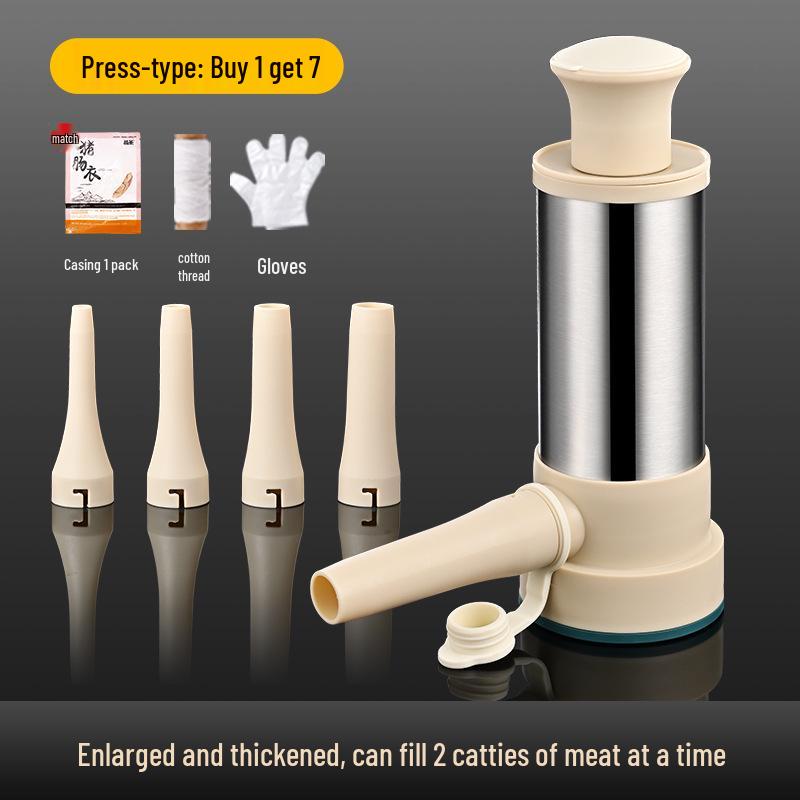 Ручная машина для приготовления колбас и фрикаделек из нержавеющей стали
Ручная машина для приготовления колбас и фрикаделек из нержавеющей стали
