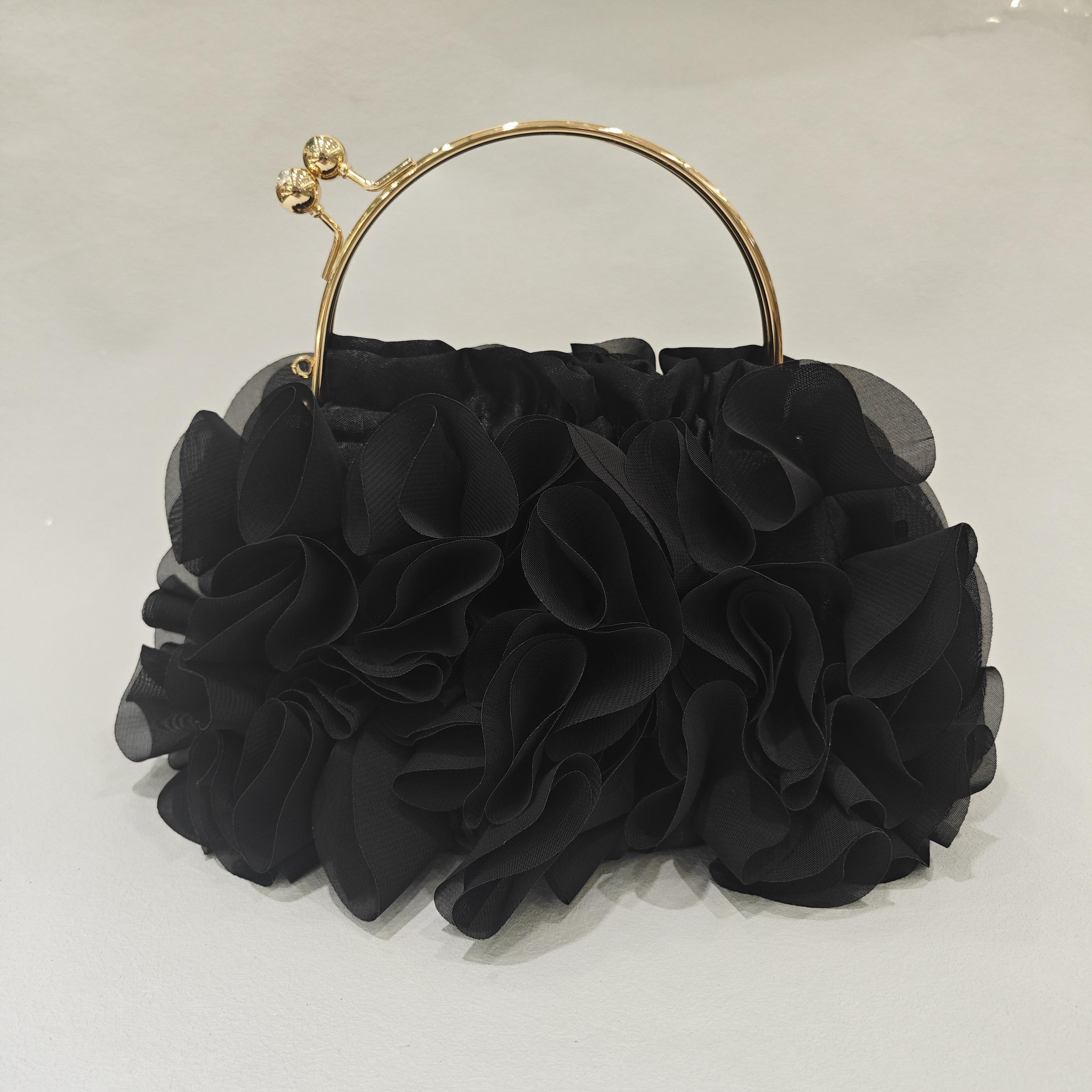 Flower Satin Evening Clutch Bag Designer Women s Red/White Bridal Fashion Floral Wedding Party Purses Small Shoulder Handbag 27cmX20cmX15cm чёрный
Flower Satin Evening Clutch Bag Designer Women s Red/White Bridal Fashion Floral Wedding Party Purses Small Shoulder Handbag 27cmX20cmX15cm чёрный