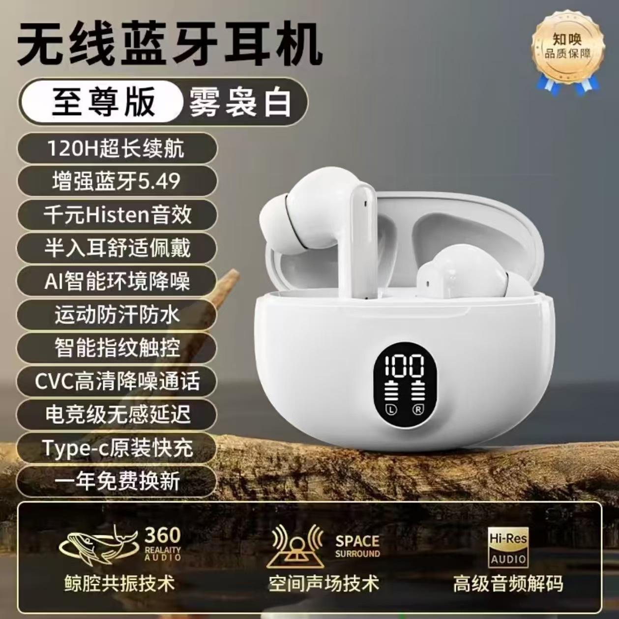 New in-ear wireless bluetooth headset sports noise reduction high sound quality long battery life No specifications
New in-ear wireless bluetooth headset sports noise reduction high sound quality long battery life No specifications