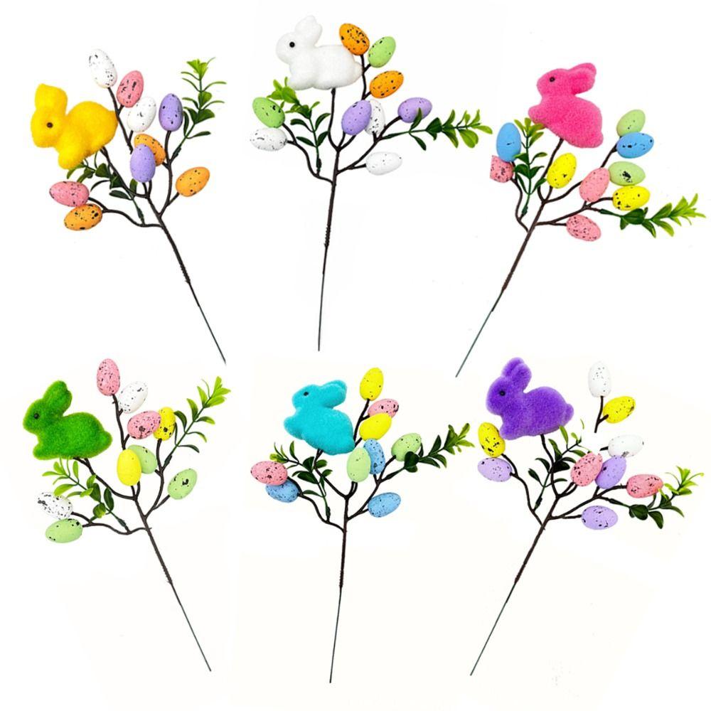 Foam Easter Egg Bouquets Artificial Fake Plant Creative Eggs Tree Branch Festival Party білий
Foam Easter Egg Bouquets Artificial Fake Plant Creative Eggs Tree Branch Festival Party білий