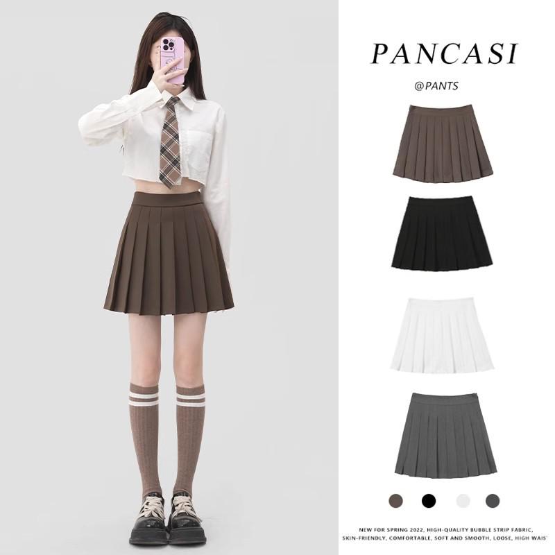 Women s Khaki Pleated High Waist Skirt - Spring/Summer College Style A-line Mini L кофейный
Women s Khaki Pleated High Waist Skirt - Spring/Summer College Style A-line Mini L кофейный