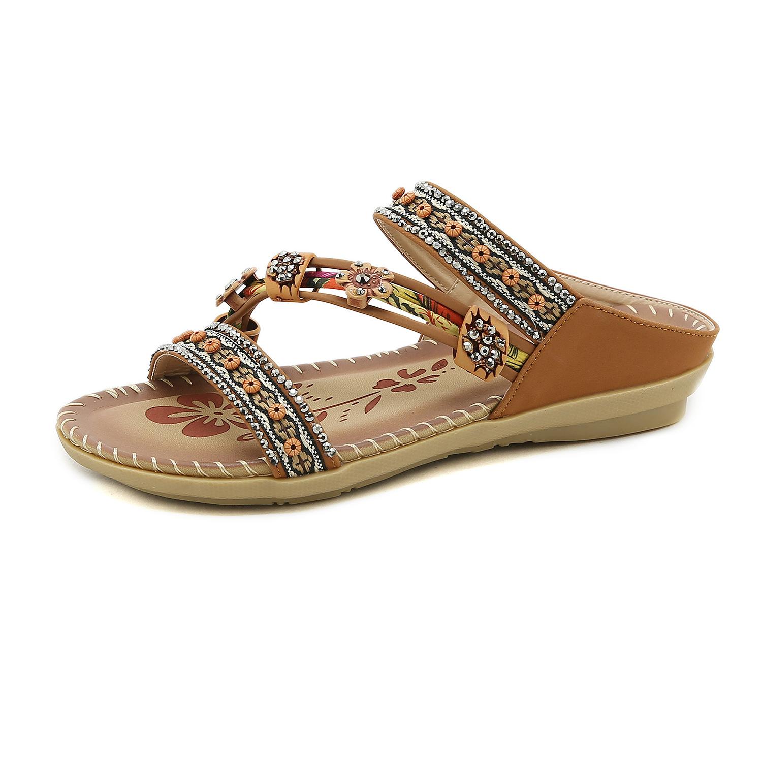 Fashion 2025 new Summer Plus Size easy matching Wedge Shoes Women Simple comfortable Beach slippers Women Retro casual Sandals Shoes 35 коричневый
Fashion 2025 new Summer Plus Size easy matching Wedge Shoes Women Simple comfortable Beach slippers Women Retro casual Sandals Shoes 35 коричневый