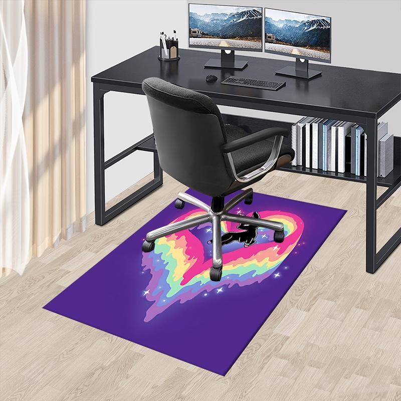 Rainbow Unicorn Chair Mat - Home Decor, Sofa Rug, Office Carpet Gift for Any Room0109055A 60cm by 90cm
Rainbow Unicorn Chair Mat - Home Decor, Sofa Rug, Office Carpet Gift for Any Room0109055A 60cm by 90cm