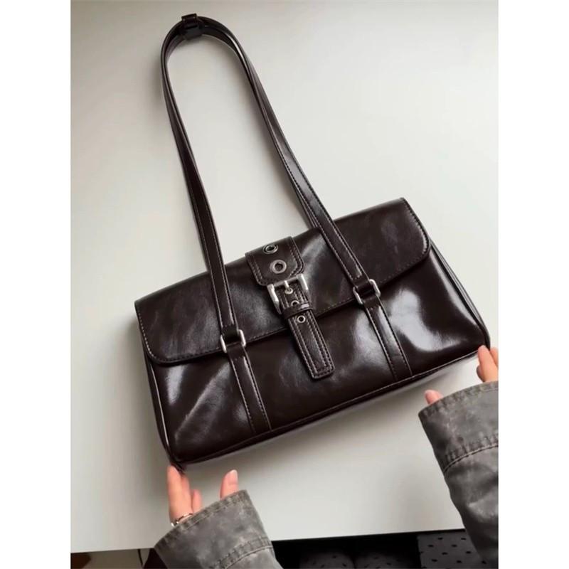 High Street Coffee Shoulder Bags For Women New Pu Leather Chic Casual Handbag Ladies Large Capacity Underarm Designer Luxury Bag 31.5x17.5x7.5cm кофейный
High Street Coffee Shoulder Bags For Women New Pu Leather Chic Casual Handbag Ladies Large Capacity Underarm Designer Luxury Bag 31.5x17.5x7.5cm кофейный