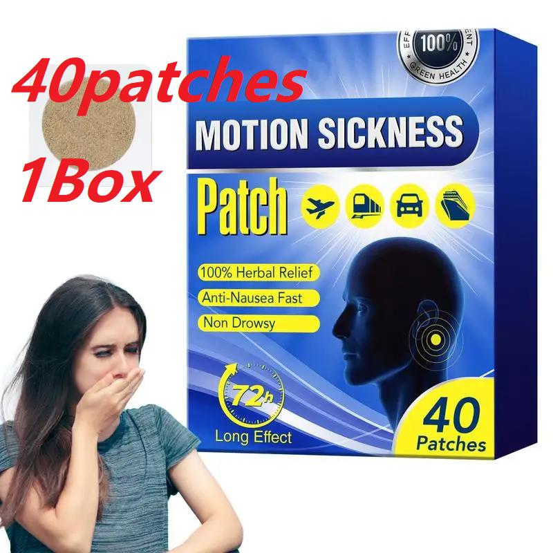 40/80pcs Motion Ear Sickness Dizziness Patches Seasickness Patches No Side Effects Suitable For Traveling By Car Ship Airplane
40/80pcs Motion Ear Sickness Dizziness Patches Seasickness Patches No Side Effects Suitable For Traveling By Car Ship Airplane