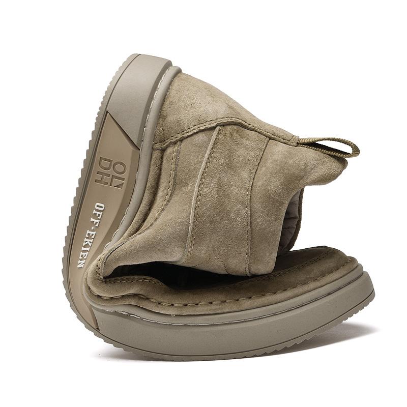 The first layer of pigskin autumn and winter velvet high-top board shoes retro casual round head lace-up versatile men s shoes rubber anti-sole 45
The first layer of pigskin autumn and winter velvet high-top board shoes retro casual round head lace-up versatile men s shoes rubber anti-sole 45