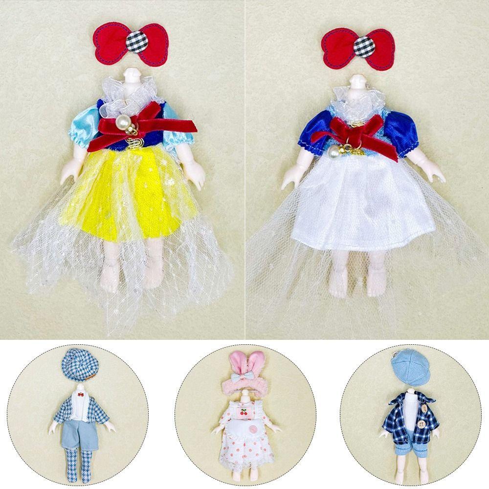 Fashion High-end Dress Up 18 Styles T-shirt Pants New Skirt Suit 16~17cm Doll/1/8 BJD Doll 18
Fashion High-end Dress Up 18 Styles T-shirt Pants New Skirt Suit 16~17cm Doll/1/8 BJD Doll 18