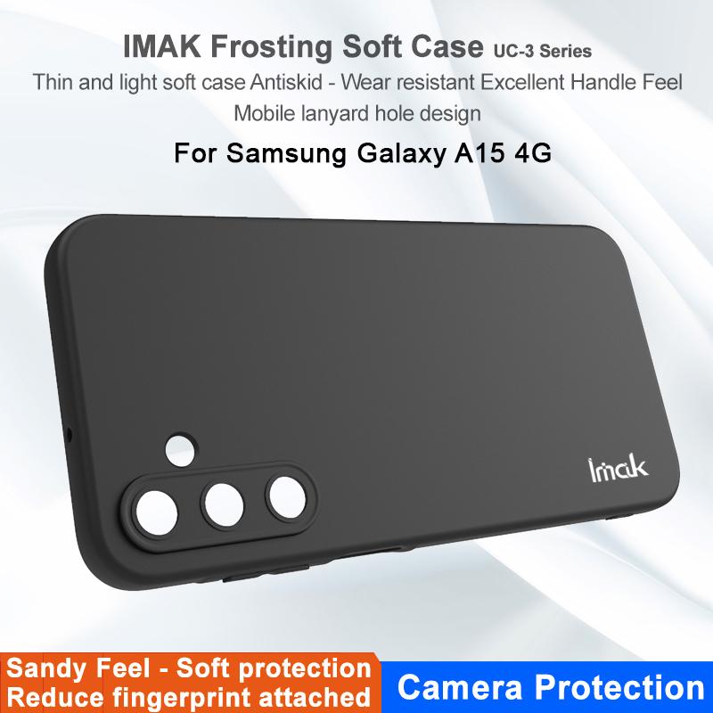 IMAK UC-3 Series For Samsung Galaxy A15 5G/A15 4G Case Anti-scratch Soft TPU Cell Phone Back Shell A
IMAK UC-3 Series For Samsung Galaxy A15 5G/A15 4G Case Anti-scratch Soft TPU Cell Phone Back Shell A