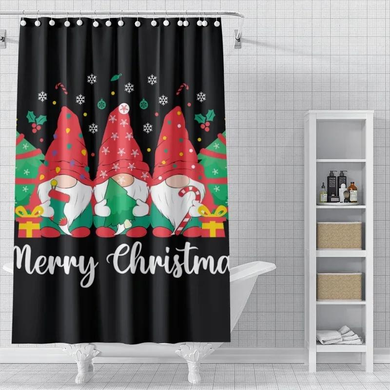 Home Decoration Shower Curtains For Bathroom Waterproof Curtain Fabric Modern Nordic Style Living Room Merry Christmas Winter W60H190(CM)-1 Pcs
Home Decoration Shower Curtains For Bathroom Waterproof Curtain Fabric Modern Nordic Style Living Room Merry Christmas Winter W60H190(CM)-1 Pcs