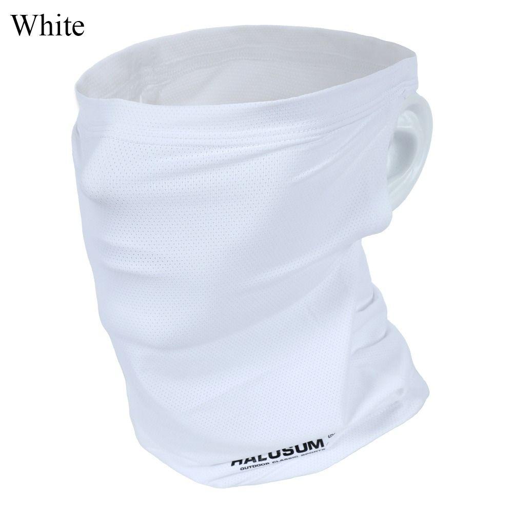 Ice Silk велосипедная маска ветрозащитная пылезащитная солнцезащитная УФ-защитная модная балаклава для спорта на открытом воздухе белый