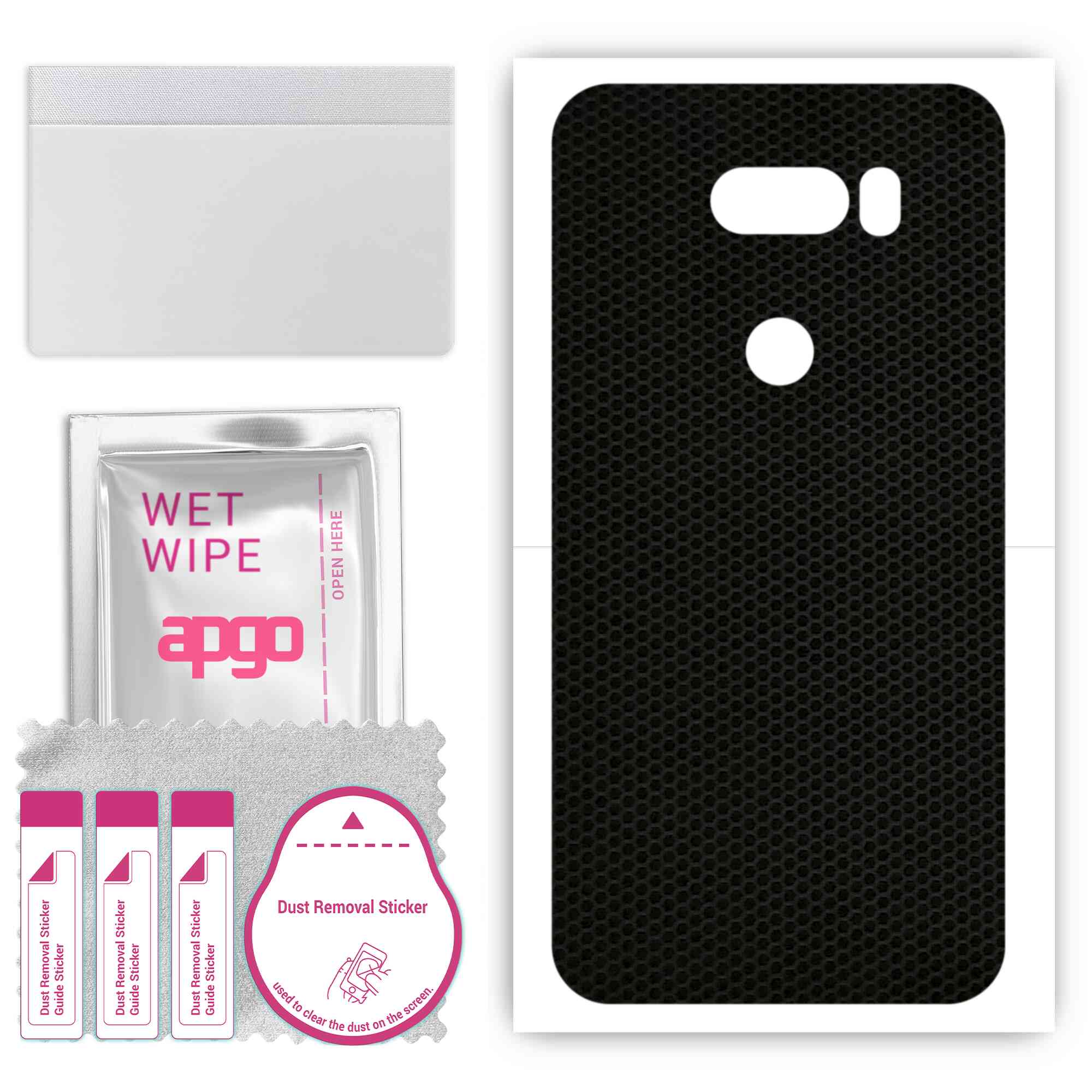 apgo Protective Skin Sticker for the back compatible with LG V50S ThinQ 5G, Wrap Film, Foil, Vinyl - Pattern Matrix
apgo Protective Skin Sticker for the back compatible with LG V50S ThinQ 5G, Wrap Film, Foil, Vinyl - Pattern Matrix