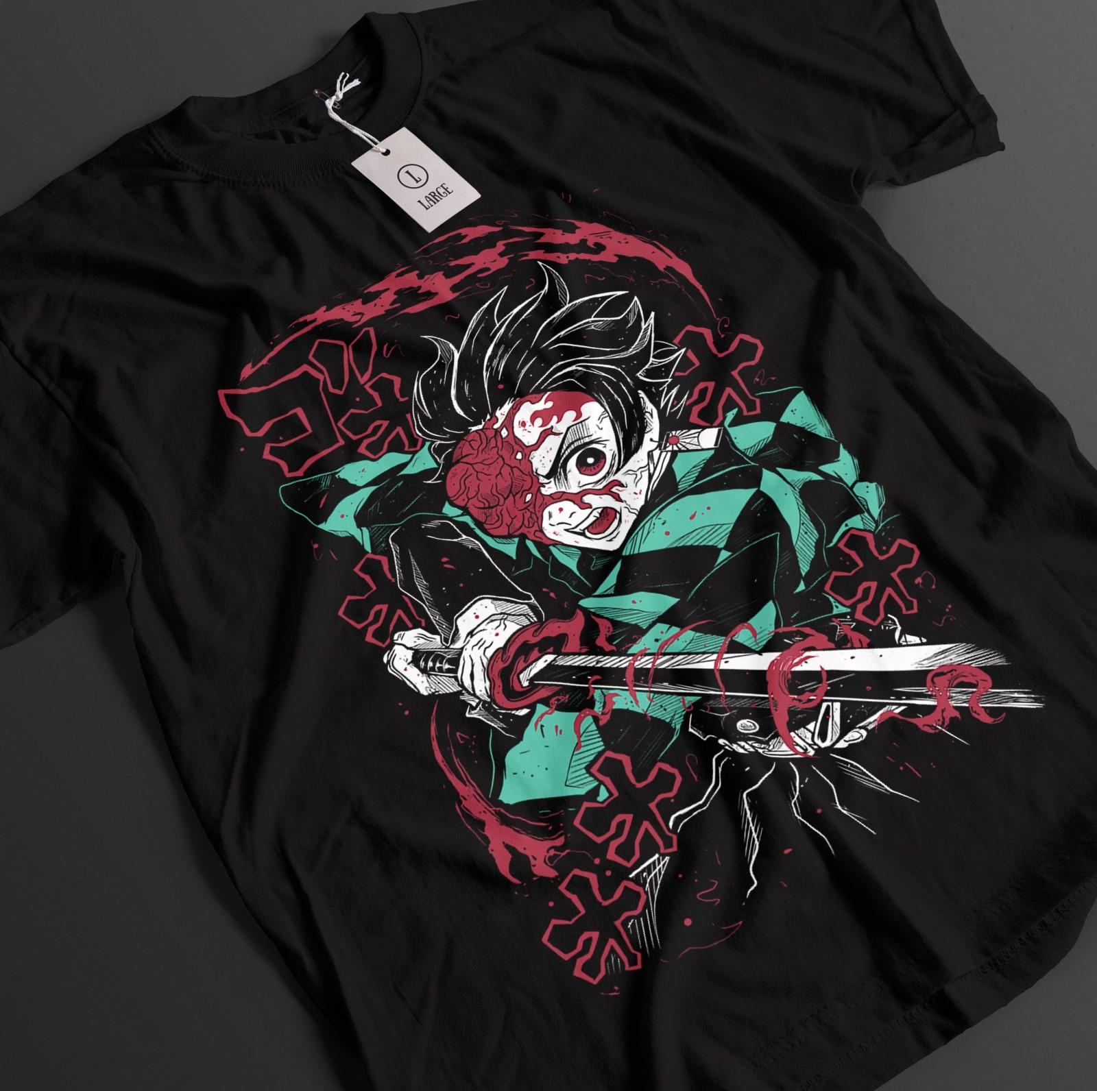 Demon Slayer Shirt Tanjiro T-Shirt Mens Womens Tees Top Zenitsu KNY Nezuko Inosuke Akaza Muzan Tee S
Demon Slayer Shirt Tanjiro T-Shirt Mens Womens Tees Top Zenitsu KNY Nezuko Inosuke Akaza Muzan Tee S