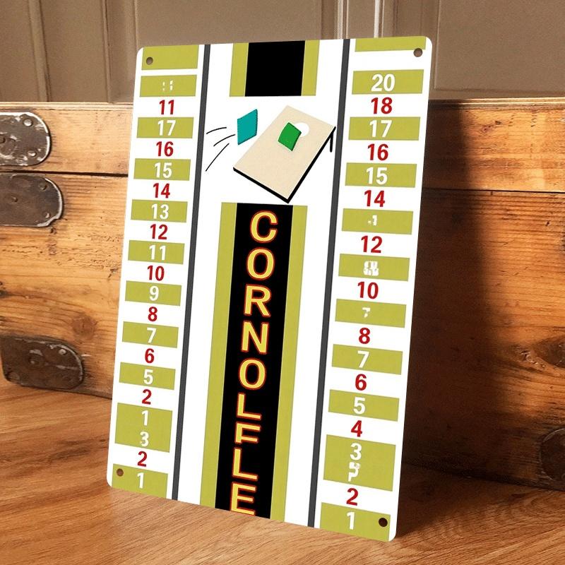 1 piece American-style cornhole game-themed tin plaque, retro style indoor and outdoor wall decoration, gift for sports enthusia (as the picture,20x30cm)
1 piece American-style cornhole game-themed tin plaque, retro style indoor and outdoor wall decoration, gift for sports enthusia (as the picture,20x30cm)