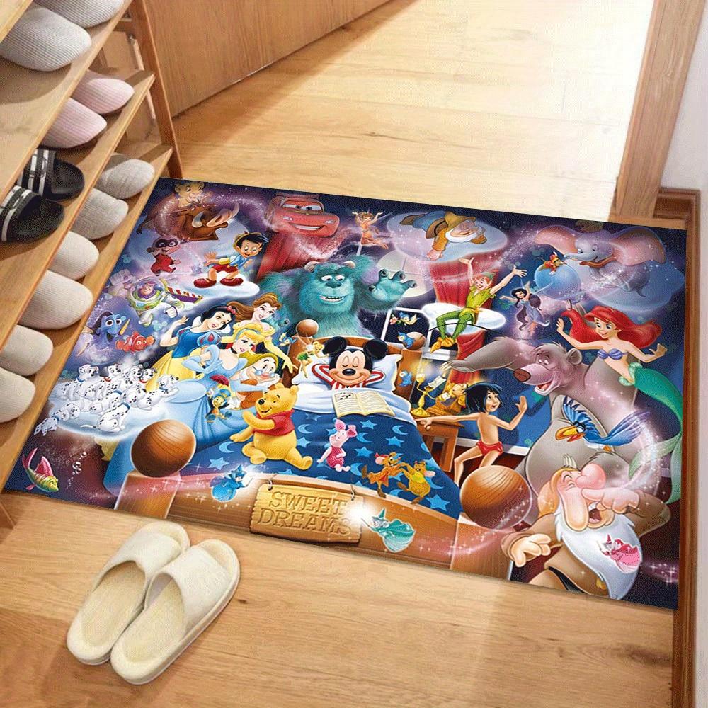 1pc Mickey Mouse and Minnie Carpet Area Rug, Bedroom, and Playroom - Durable, Stain-Resistant, and Easy To Clean, Living Room, Laundry Room, 60cm by 90cm
1pc Mickey Mouse and Minnie Carpet Area Rug, Bedroom, and Playroom - Durable, Stain-Resistant, and Easy To Clean, Living Room, Laundry Room, 60cm by 90cm