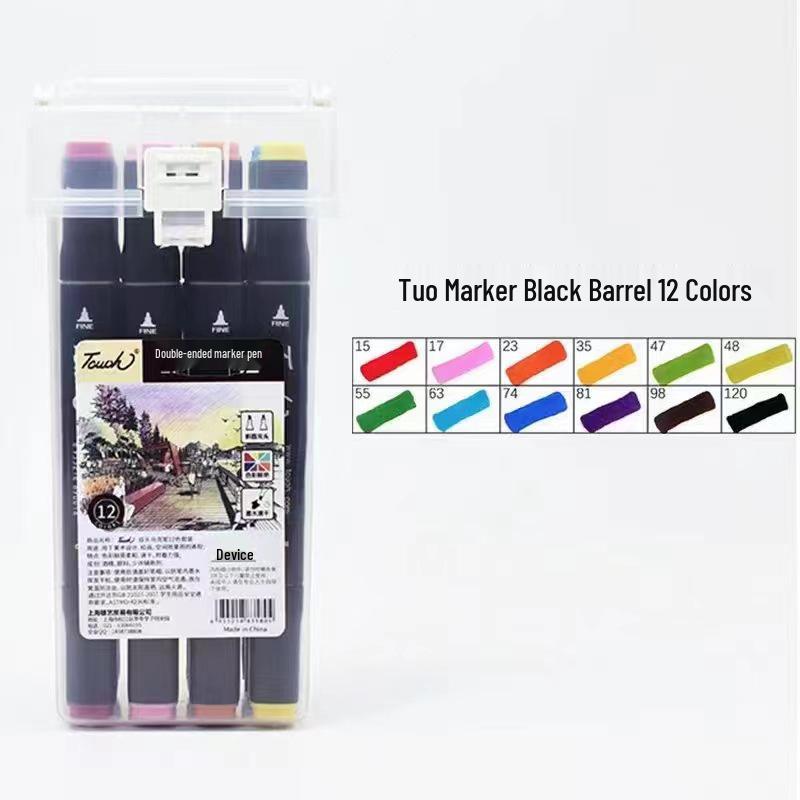 Double-Sided Oil-Based & Watercolor Markers for Kids - Colored Art Pens for Drawing & Graffiti.
Double-Sided Oil-Based & Watercolor Markers for Kids - Colored Art Pens for Drawing & Graffiti.