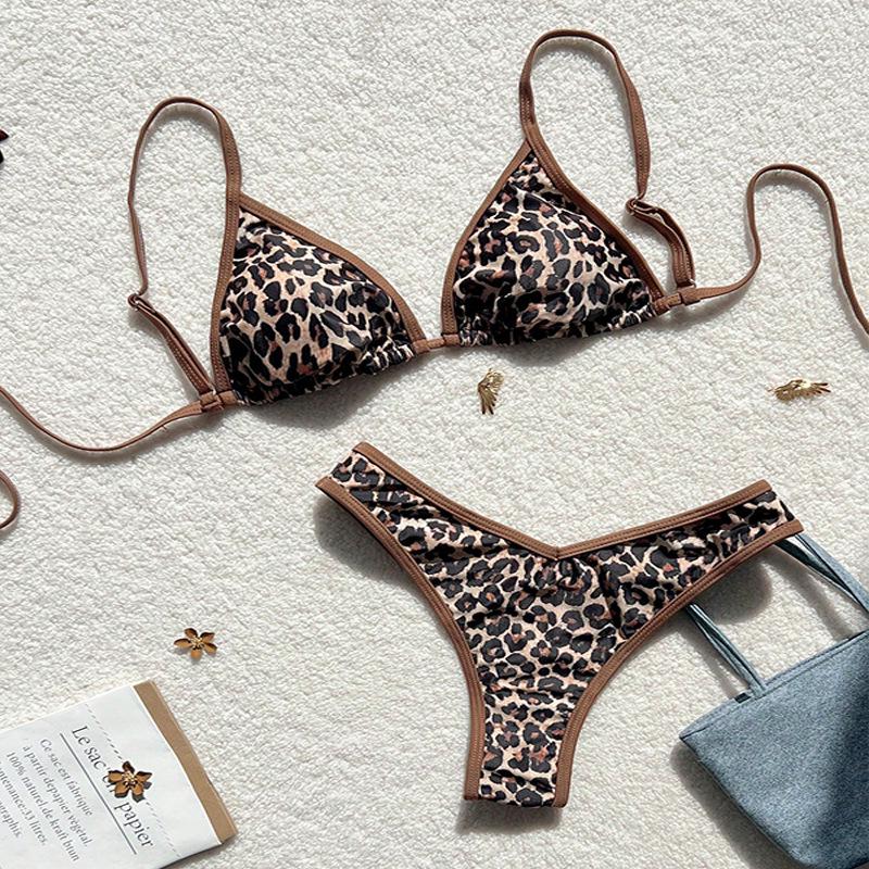 Leopard Print Lace-up Bikini - 2025 New European & American High-End Swimwear L цветной печати леопарда
Leopard Print Lace-up Bikini - 2025 New European & American High-End Swimwear L цветной печати леопарда