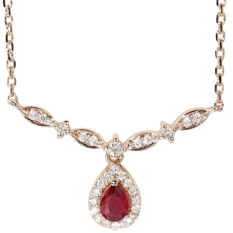 Exquisite Women s for Necklace 18K Gold Inlaid Red Zircon Pendant Smile Shaped Women s Sweater Chain Wedding Bridal Jewelry розового золота
Exquisite Women s for Necklace 18K Gold Inlaid Red Zircon Pendant Smile Shaped Women s Sweater Chain Wedding Bridal Jewelry розового золота