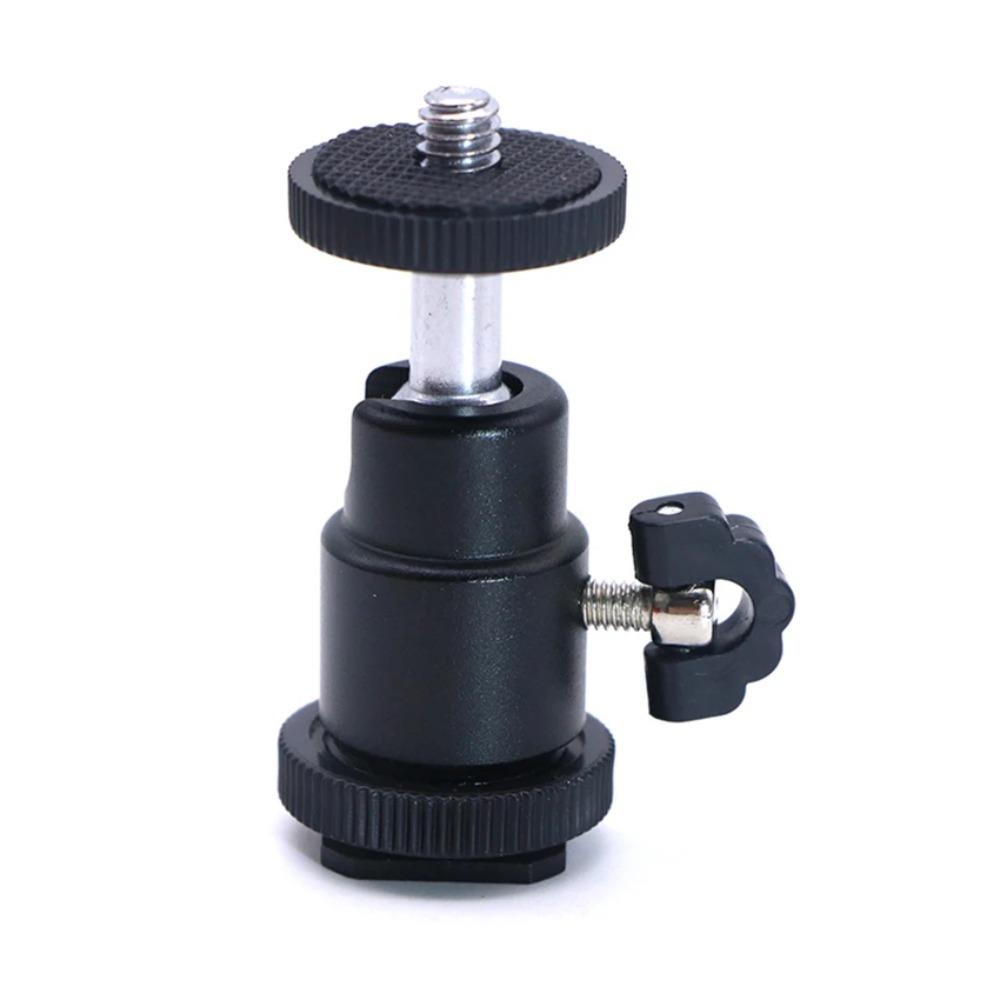 Hot Shoe to 1/4 Adapter Ball Head Ring Light Adapter Hot Shoe Mount Adapter Holder for Cameras, Microphone, Video Monitor чёрный
Hot Shoe to 1/4 Adapter Ball Head Ring Light Adapter Hot Shoe Mount Adapter Holder for Cameras, Microphone, Video Monitor чёрный