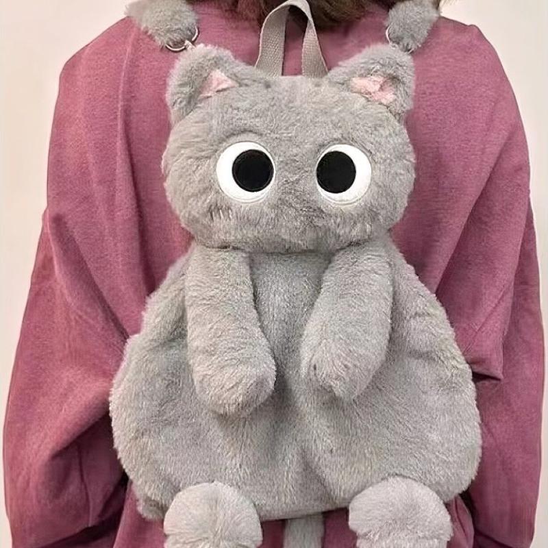 Рюкзаки Черный кот , большие глаза, котенок, кукла, плюшевые мягкие игрушки, наплечная сумка, большая вместимость, мягкая игрушка, модная сумка через плечо bag style 04
Рюкзаки Черный кот , большие глаза, котенок, кукла, плюшевые мягкие игрушки, наплечная сумка, большая вместимость, мягкая игрушка, модная сумка через плечо bag style 04