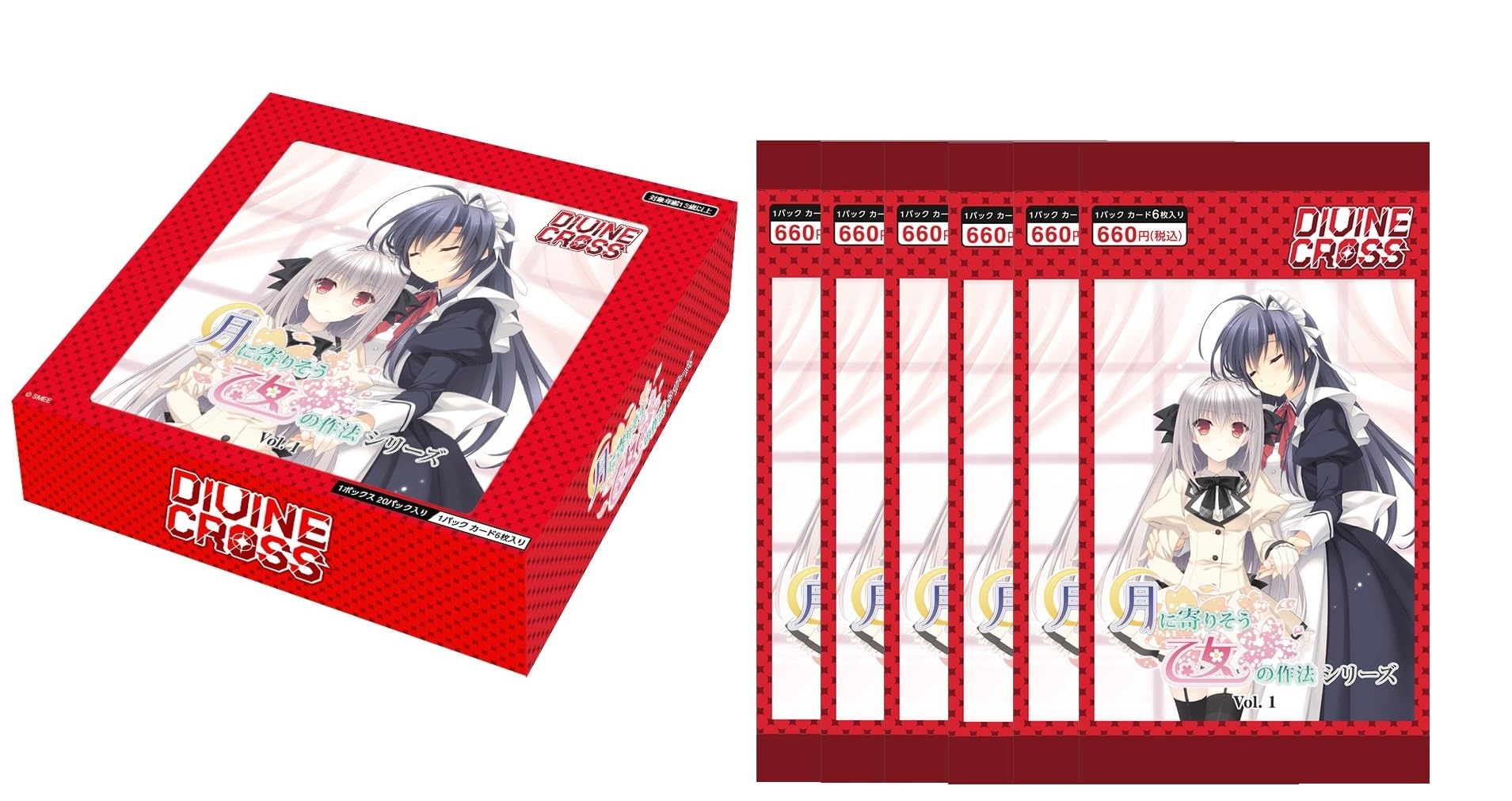 TCG A Etiquette Series DIVINE CROSS 6BOX IN Carton Plus Pack Set Maiden s Vol.1 красный
TCG A Etiquette Series DIVINE CROSS 6BOX IN Carton Plus Pack Set Maiden s Vol.1 красный