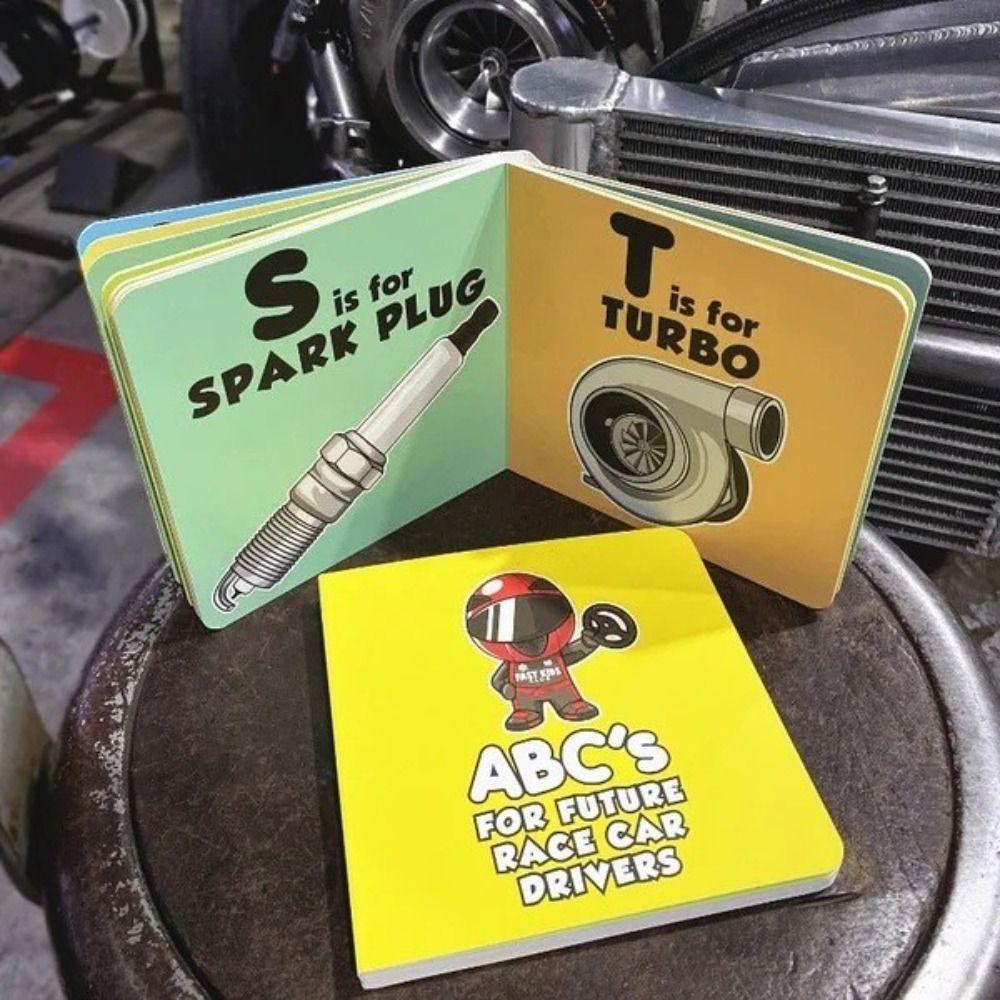 Puzzle Teaching ABC Book For Future Race Car Driver Paper Board Book Children Toddler Books
Puzzle Teaching ABC Book For Future Race Car Driver Paper Board Book Children Toddler Books