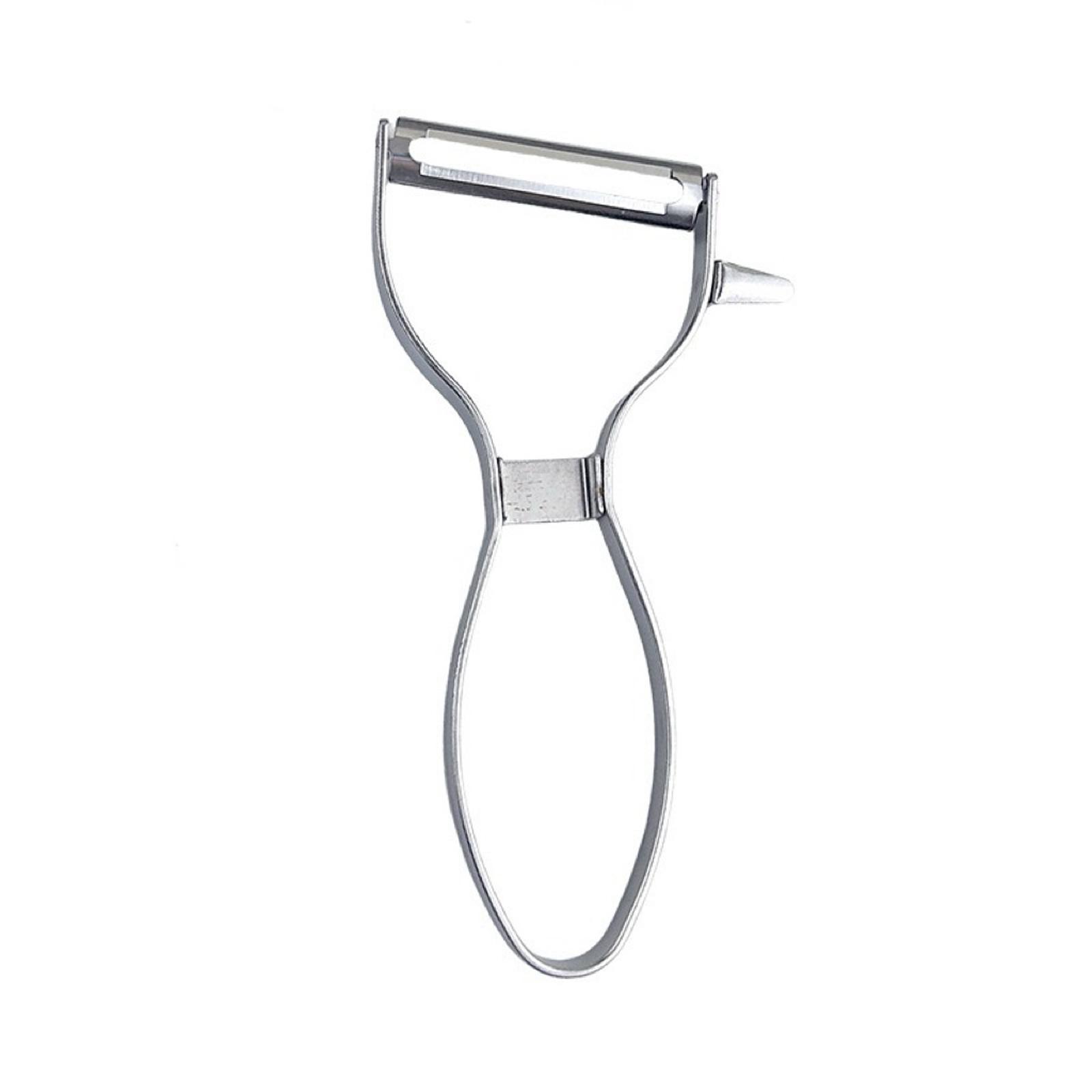 Stainless Steel Vegetable Peeler with Ergonomic Handle and Angled Blade for Kitchen Use Fruit and Potato Peeling Tool Durable Design one size серебряный
Stainless Steel Vegetable Peeler with Ergonomic Handle and Angled Blade for Kitchen Use Fruit and Potato Peeling Tool Durable Design one size серебряный