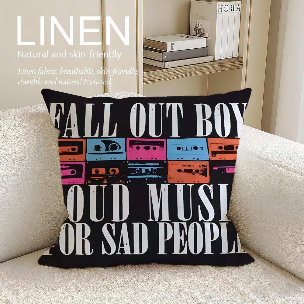 Music Fall Out Boy Cushion Cover Pillowcase Set Pcs x x Breathable Washable Sofa Cushion Cover 30X30cm
Music Fall Out Boy Cushion Cover Pillowcase Set Pcs x x Breathable Washable Sofa Cushion Cover 30X30cm