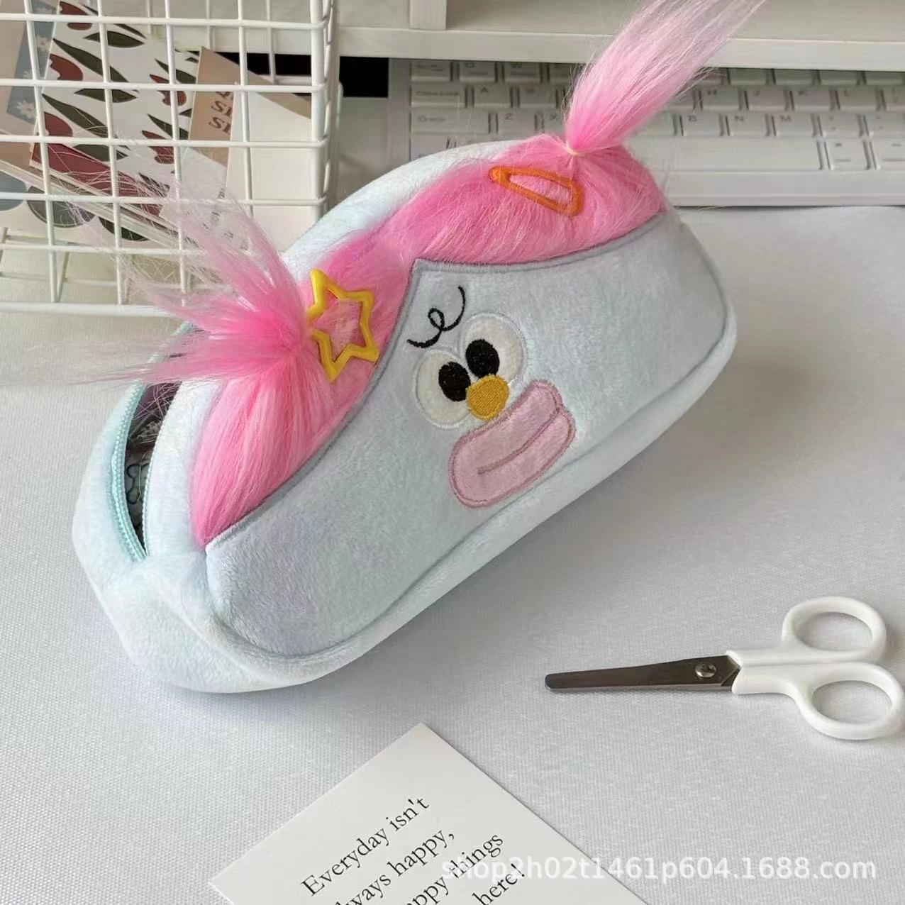 Kawaii Funny Big Capacity Плюшевий мішок для олівців Creative Cartoon Big Mouth Girl Pens Storage Case Портативний подарунок для шкільних канцелярських товарів синій
Kawaii Funny Big Capacity Плюшевий мішок для олівців Creative Cartoon Big Mouth Girl Pens Storage Case Портативний подарунок для шкільних канцелярських товарів синій
