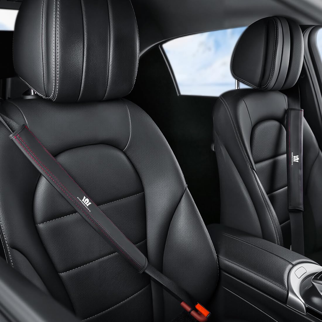 Crown Seatbelt Covers for Cars Reduces Discomfort Compatible with Crown and 220 Series Shoulder and Neck Protection Shoulder Pad 40cm Length
Crown Seatbelt Covers for Cars Reduces Discomfort Compatible with Crown and 220 Series Shoulder and Neck Protection Shoulder Pad 40cm Length
