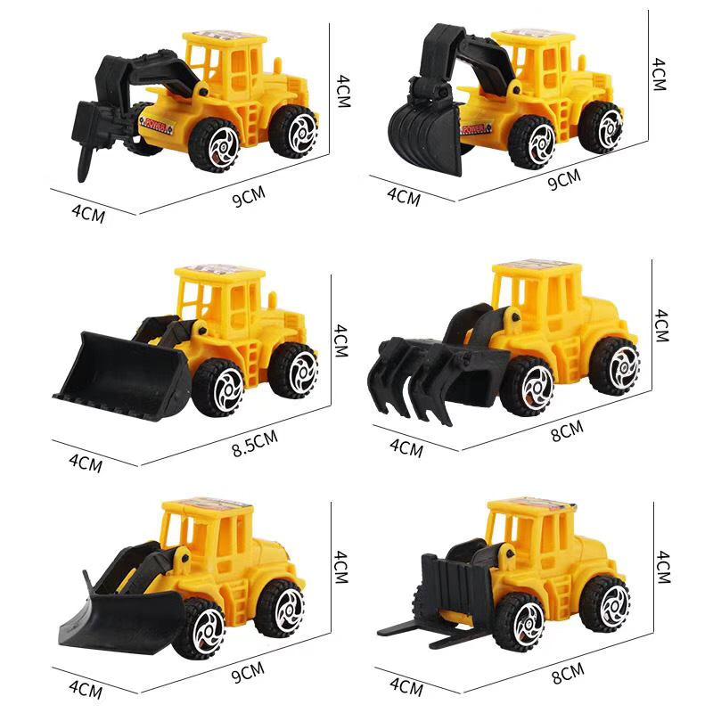 6-Piece Construction Vehicle Cake Toppers: Tractor & Excavator Set for Baby Boy Birthday Party.
6-Piece Construction Vehicle Cake Toppers: Tractor & Excavator Set for Baby Boy Birthday Party.