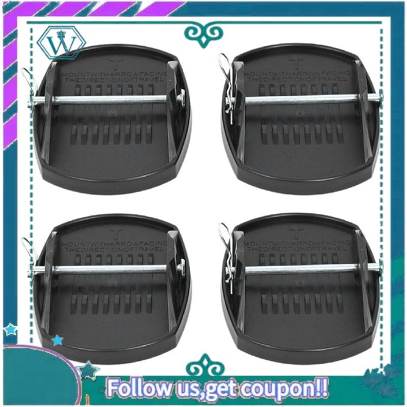 AA92-4 PCS Caravan Jack Pads Leveller Wheel Foot Leg Support Black Metal+Plastic For Motorhome Trailers Camper RV чорний
AA92-4 PCS Caravan Jack Pads Leveller Wheel Foot Leg Support Black Metal+Plastic For Motorhome Trailers Camper RV чорний