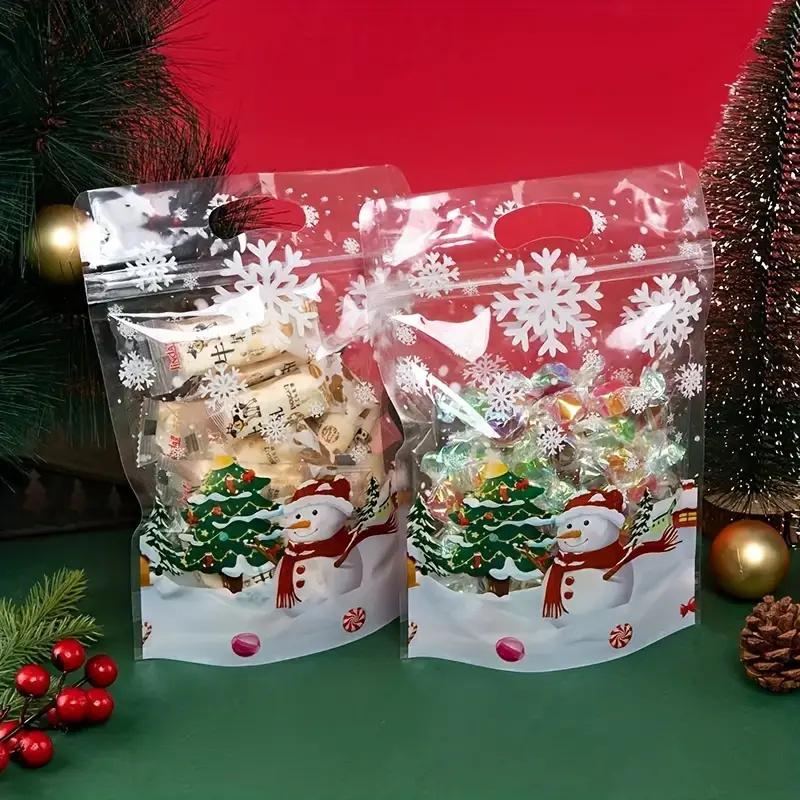 Life 50/100pcs Christmas Handle Bag For Candy Chocolate Cookie Nougat Biscuit Packing Gift Santa Zipper Bags Christmas Gifts 19x24cm
Life 50/100pcs Christmas Handle Bag For Candy Chocolate Cookie Nougat Biscuit Packing Gift Santa Zipper Bags Christmas Gifts 19x24cm