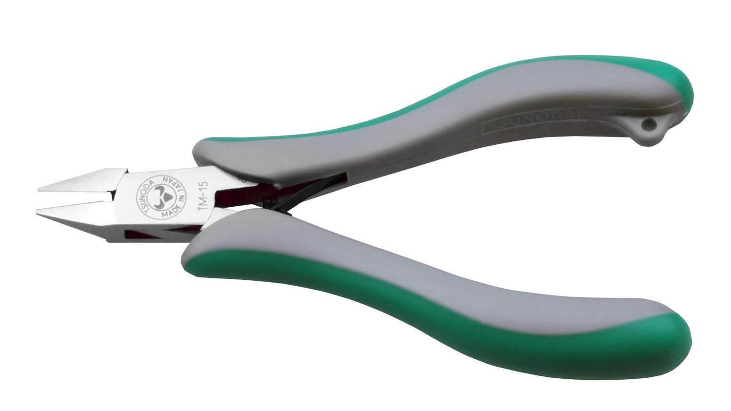 Trinity Tapered 120mm TM-15 Nippers, (with spring) зелёный
Trinity Tapered 120mm TM-15 Nippers, (with spring) зелёный