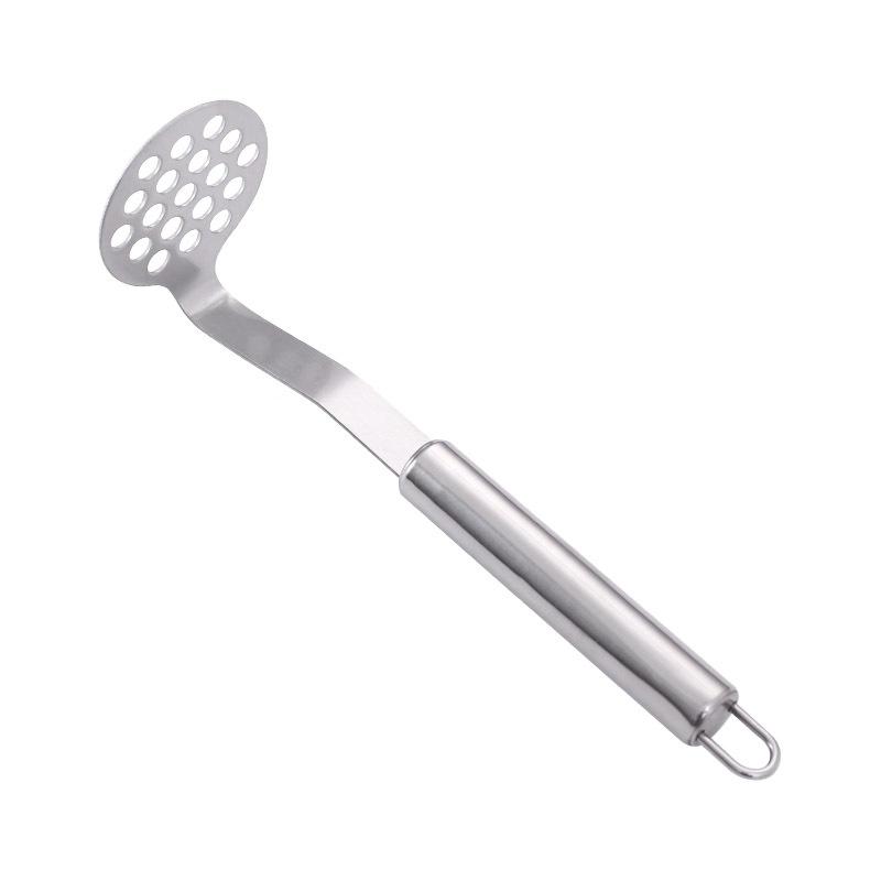 Stainless Steel Round Hole Handle Potato Masher One Size
Stainless Steel Round Hole Handle Potato Masher One Size